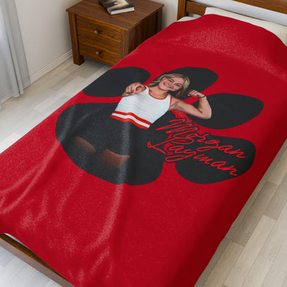 Morgan Layman Velveteen Plush Blanket