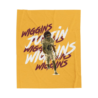 Justin Wiggins Velveteen Plush Blanket