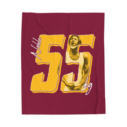 Caleb Noble Velveteen Plush Blanket