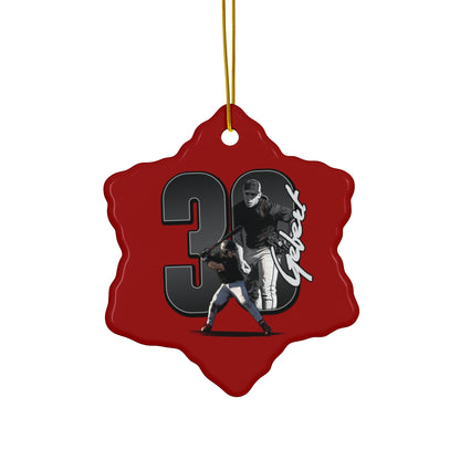 Ethan Gebert Ceramic Ornament