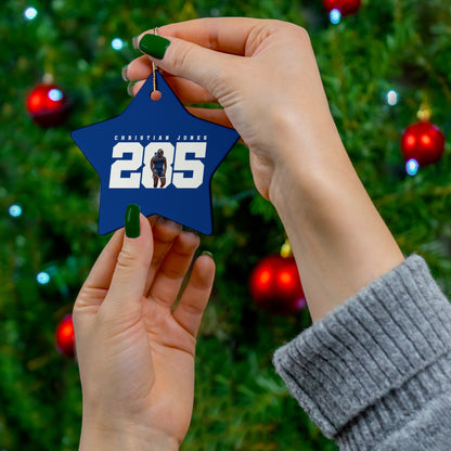 Christian Jones Ceramic Ornament