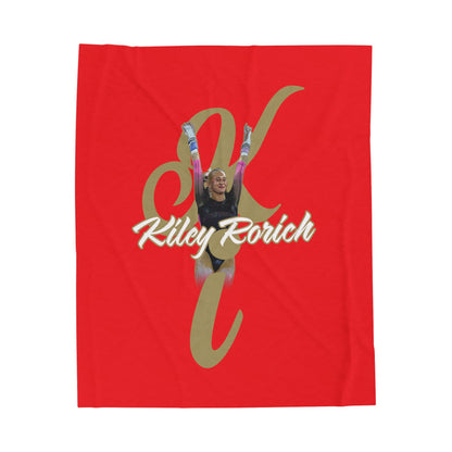 Kiley Rorich Velveteen Plush Blanket