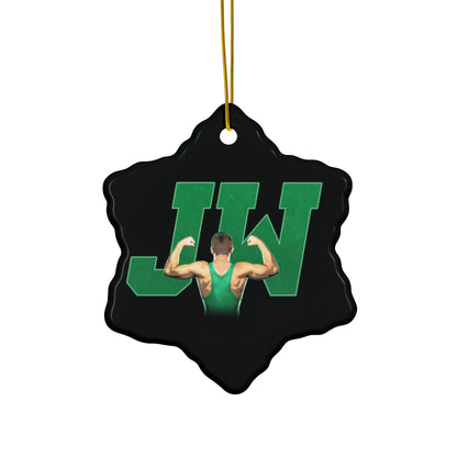 Jason Worthley Ceramic Ornament