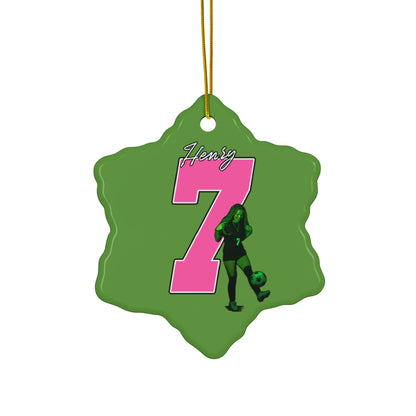 Kam'Ryn Henry Ceramic Ornament
