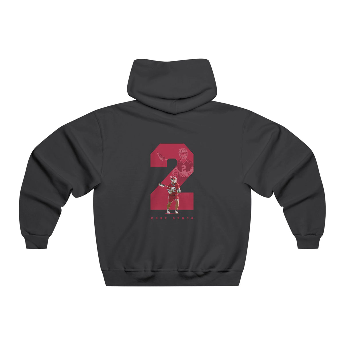 Kobe Genco Vintage Hoodie (Front + Back)
