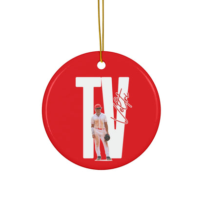 Tyler Veltri Ceramic Ornament