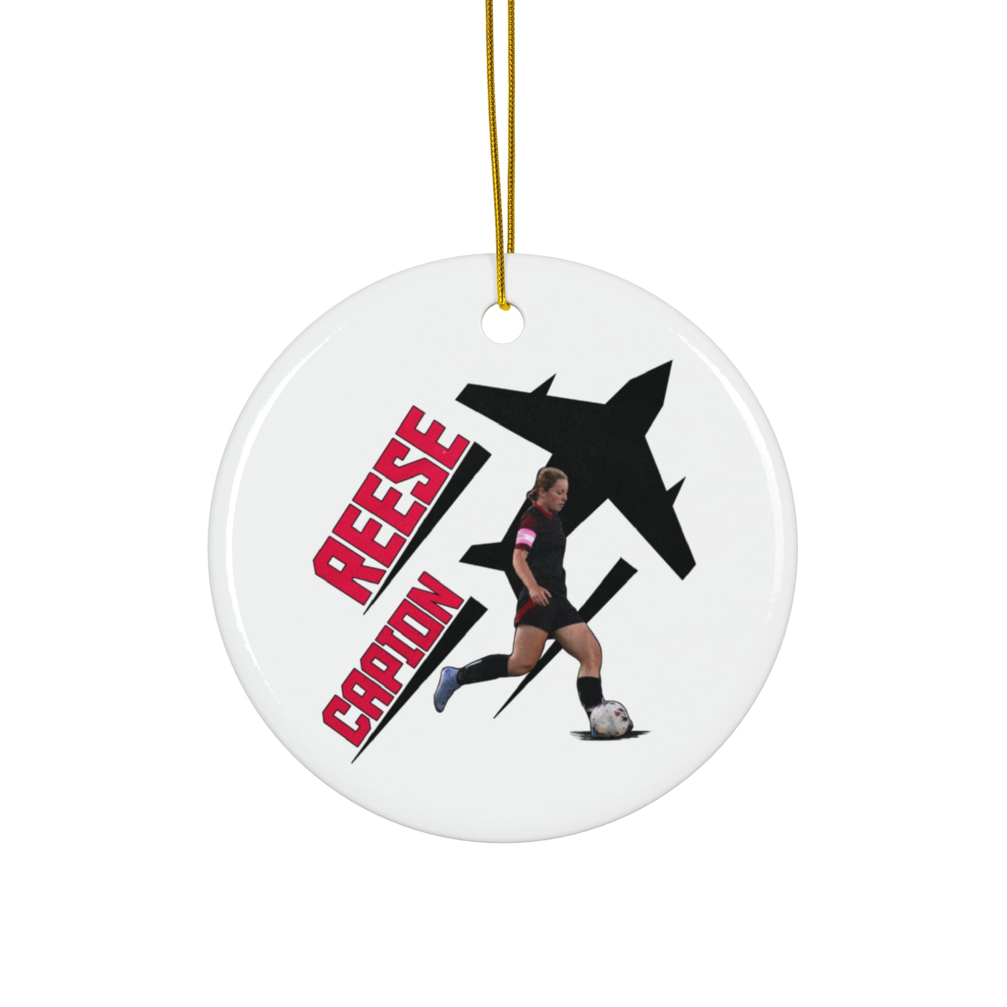 Reese Capion Ceramic Ornament