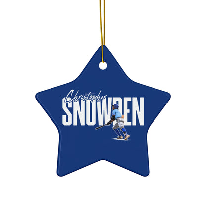 Christopher Snowden Ceramic Ornament
