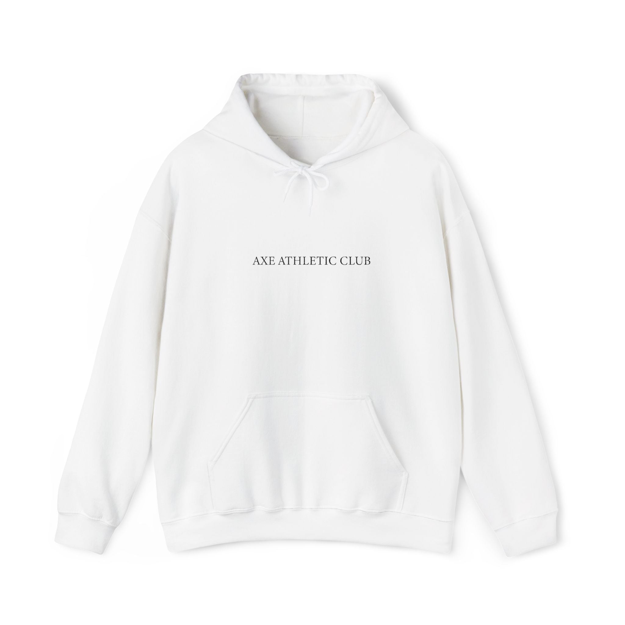 AXE Athletic Club (white hoodie)