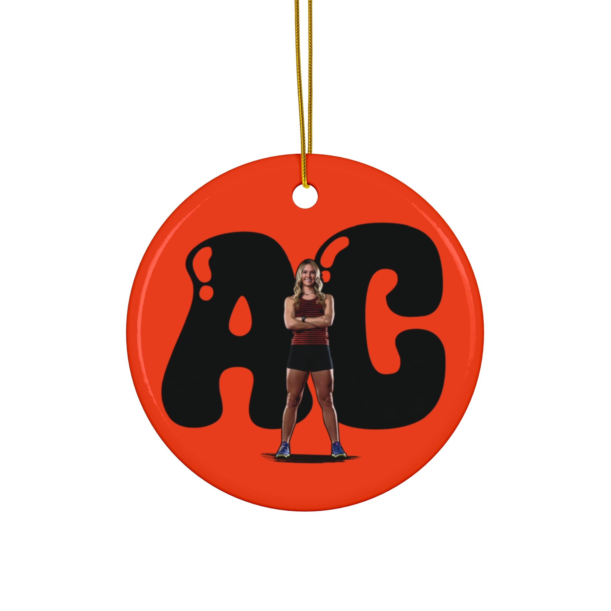 Alyssa Christian Ceramic Ornament
