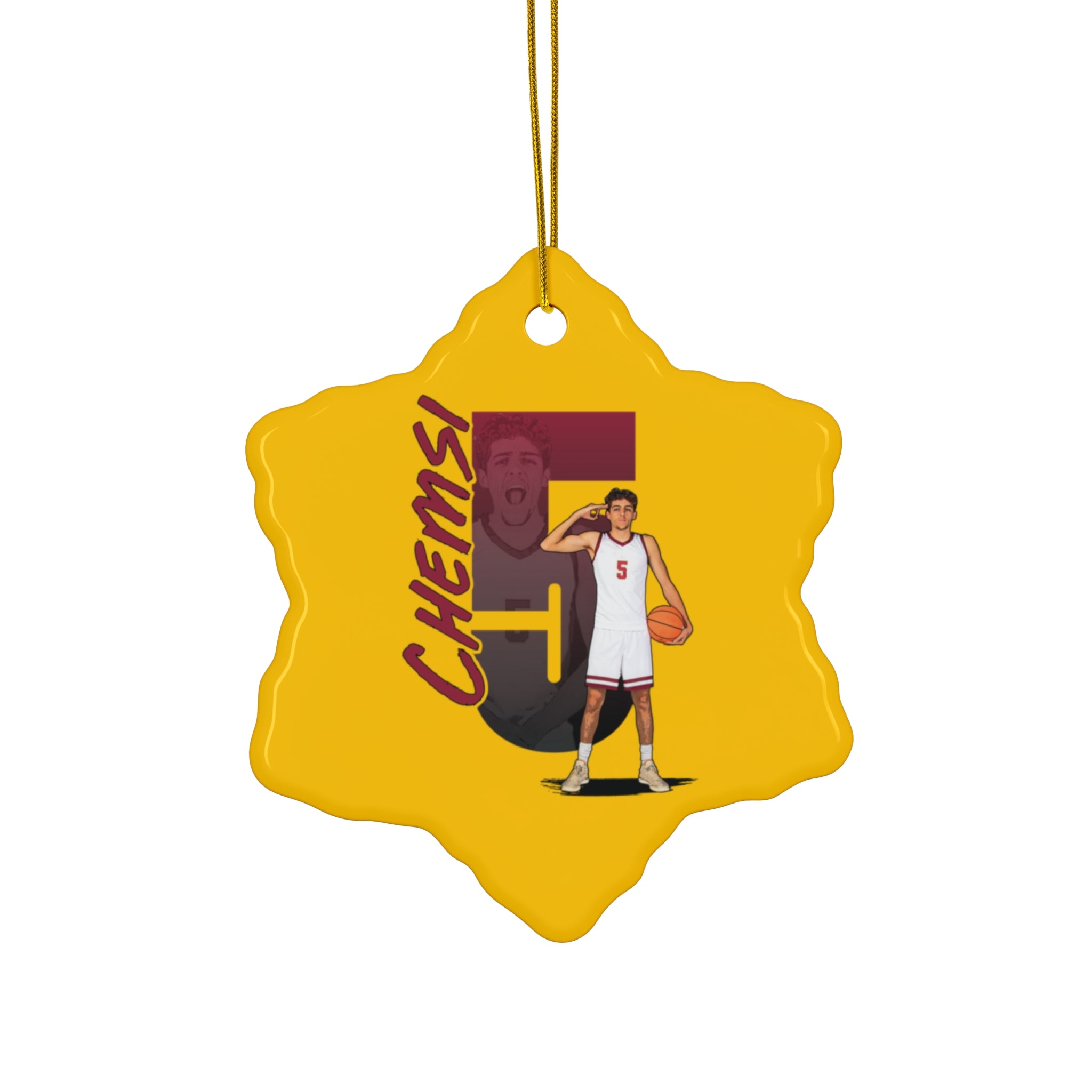 Adam Chemsi Ceramic Ornament