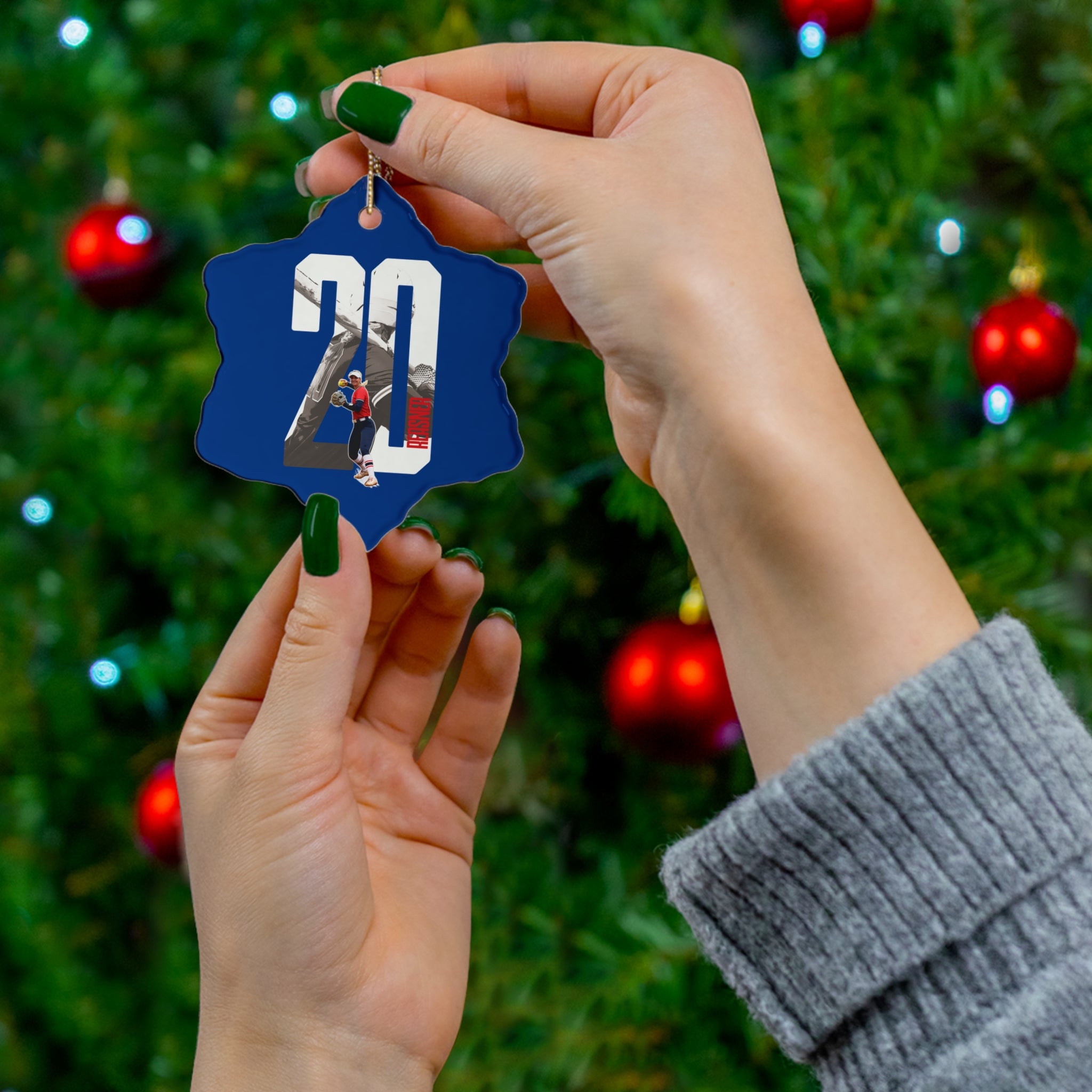 Cassie Reasner Ceramic Ornament