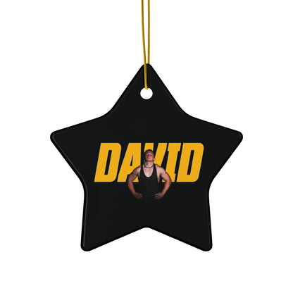 David Calkins Jr Ceramic Ornament