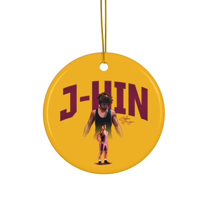 Jabari Hinson Ceramic Ornament