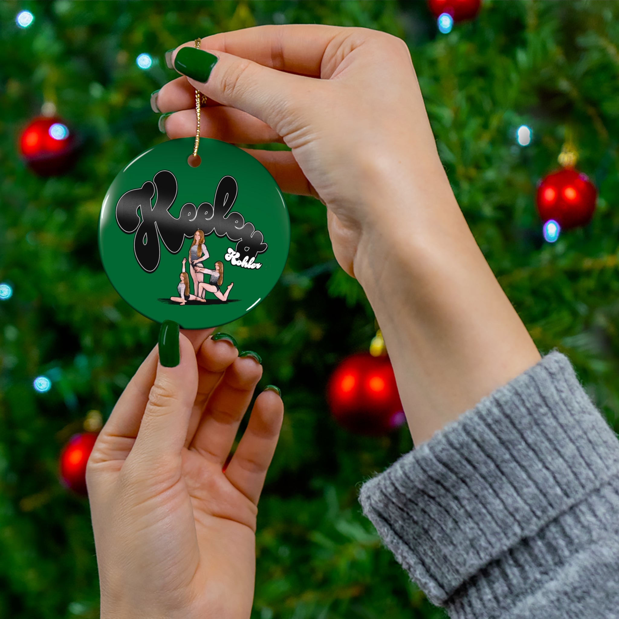 Keeley Kohler Ceramic Ornament