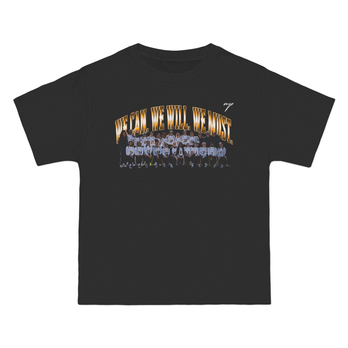 We Can. We Will. We Must. TEAM Black Vintage Tee