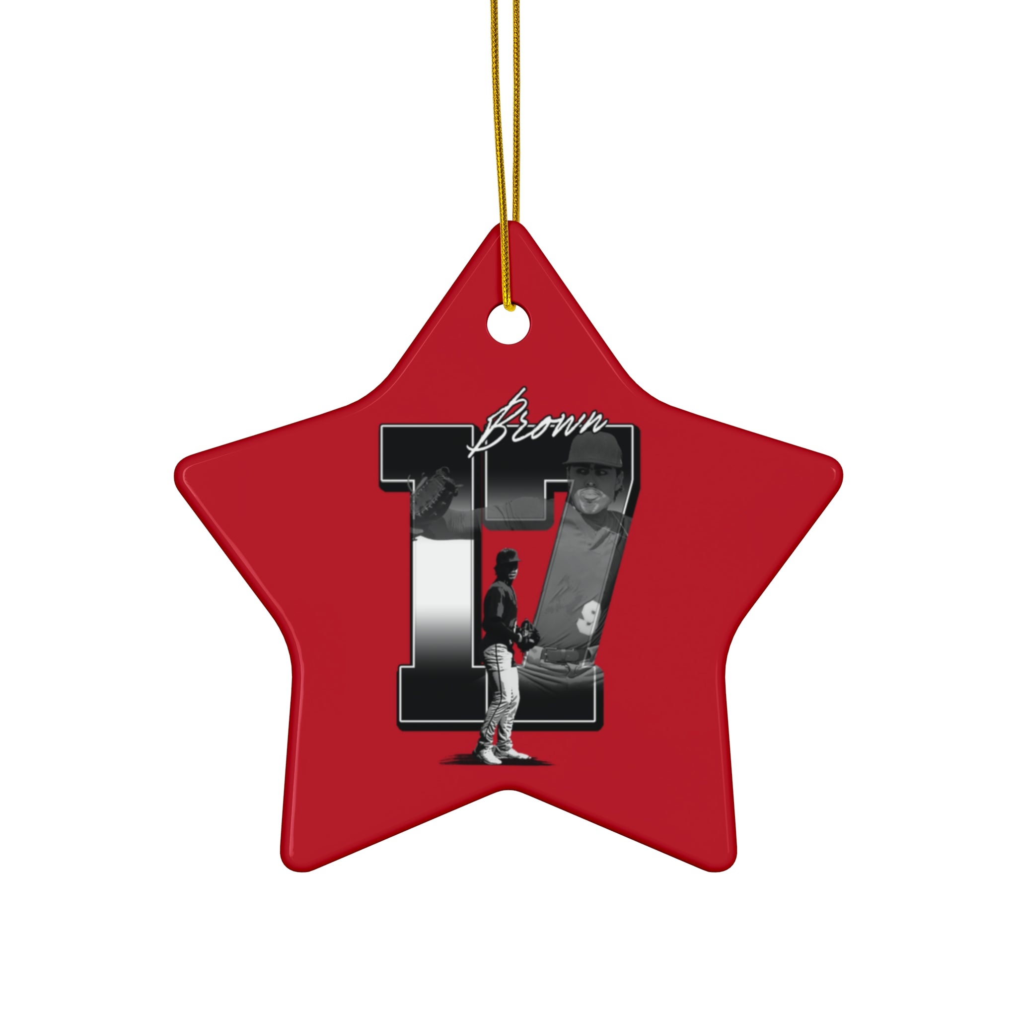 Gavin Brown Ceramic Ornament