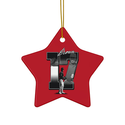 Gavin Brown Ceramic Ornament