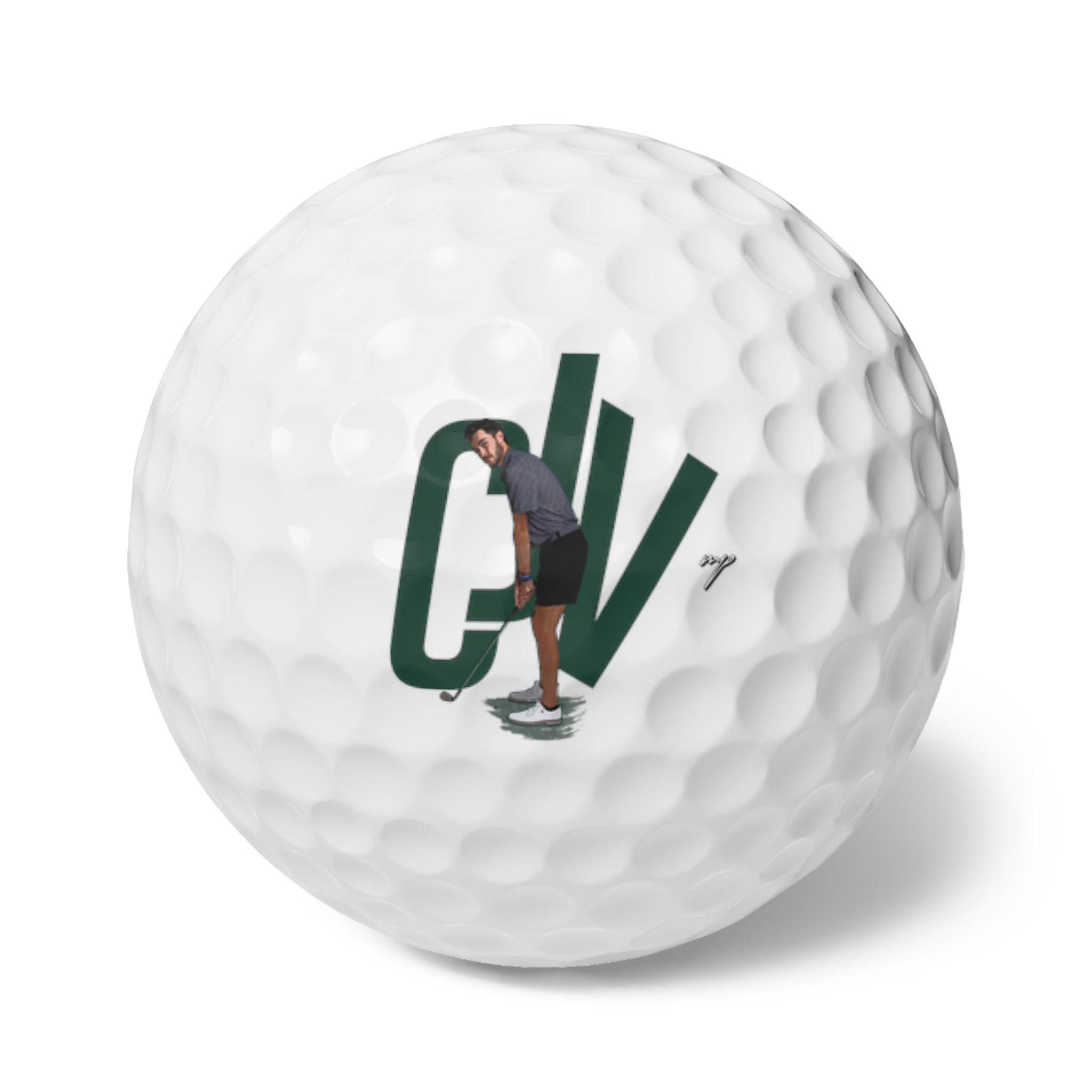 Caleb Vancil Golf Balls, 6pc