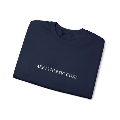 Axe Athletic Club Crewneck- Black/Navy