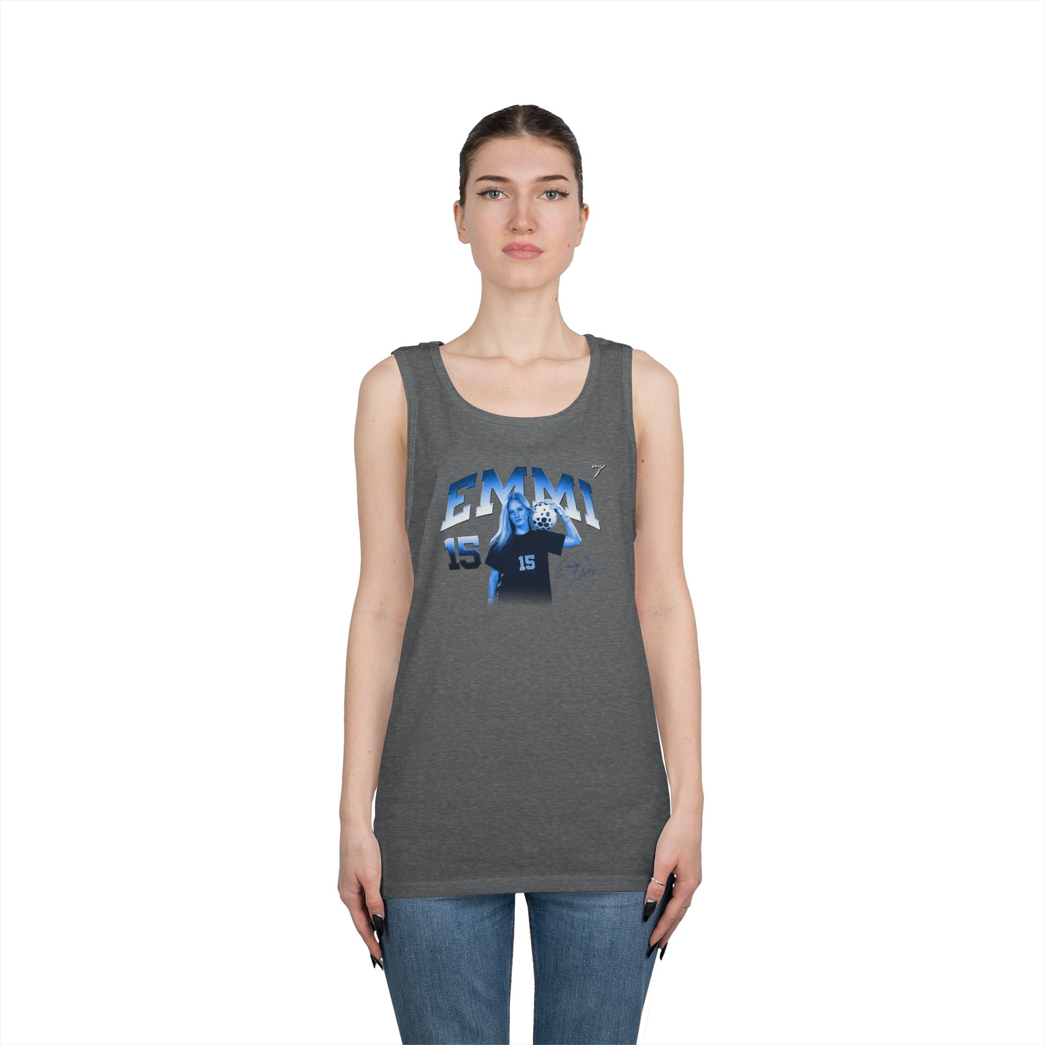 Emilie Maihs Unisex Cotton Tank Top