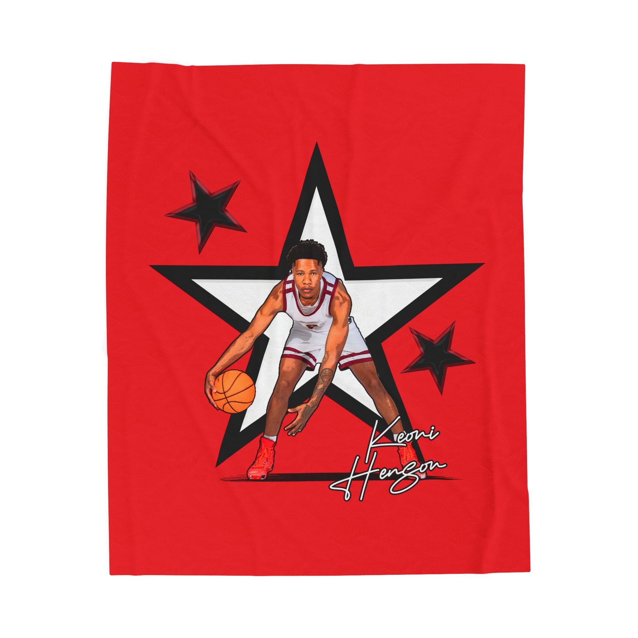 Keoni Henson Velveteen Plush Blanket