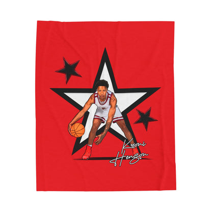 Keoni Henson Velveteen Plush Blanket