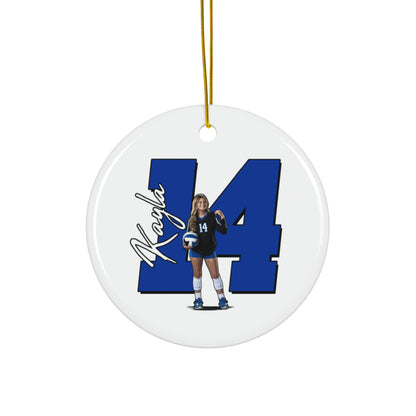 Makayla Stolz Ceramic Ornament