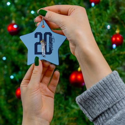 Catie Boggs Ceramic Ornament