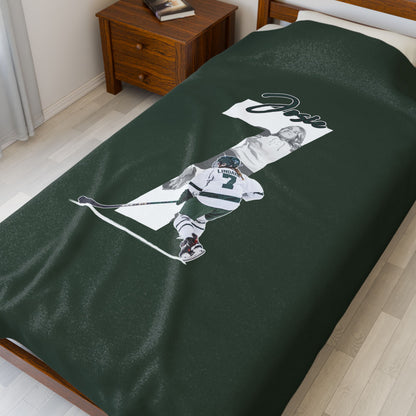 Josie Lindahl Velveteen Plush Blanket