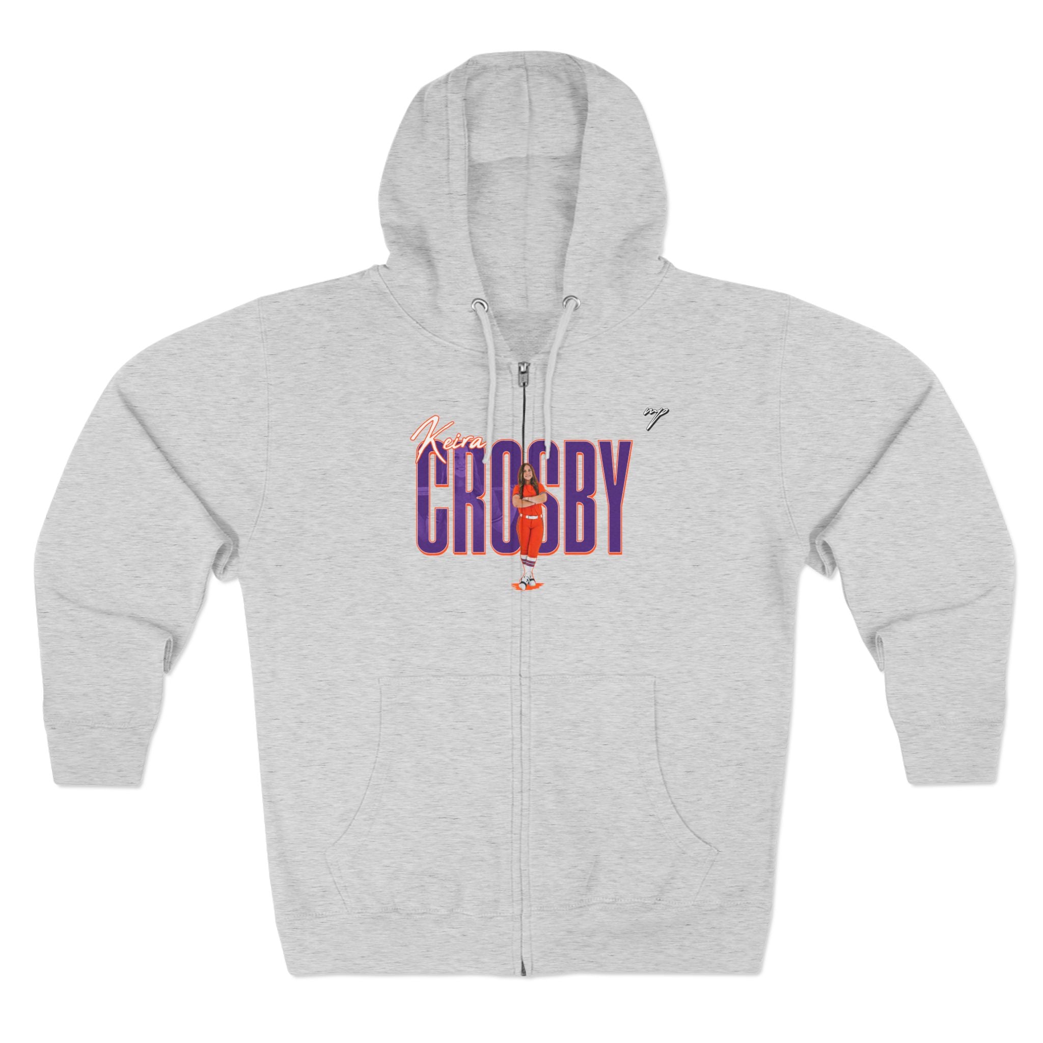 Keira Crosby Double-Sided Zip Hoodie