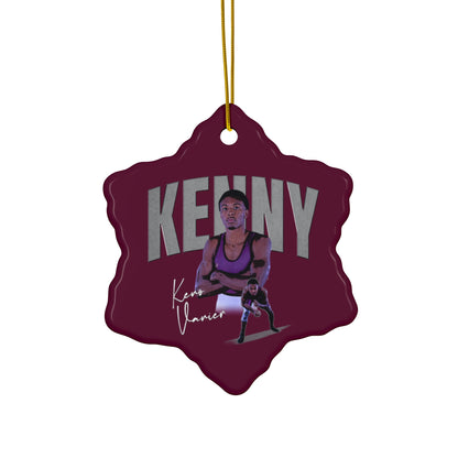 Keno Vanier Ceramic Ornament