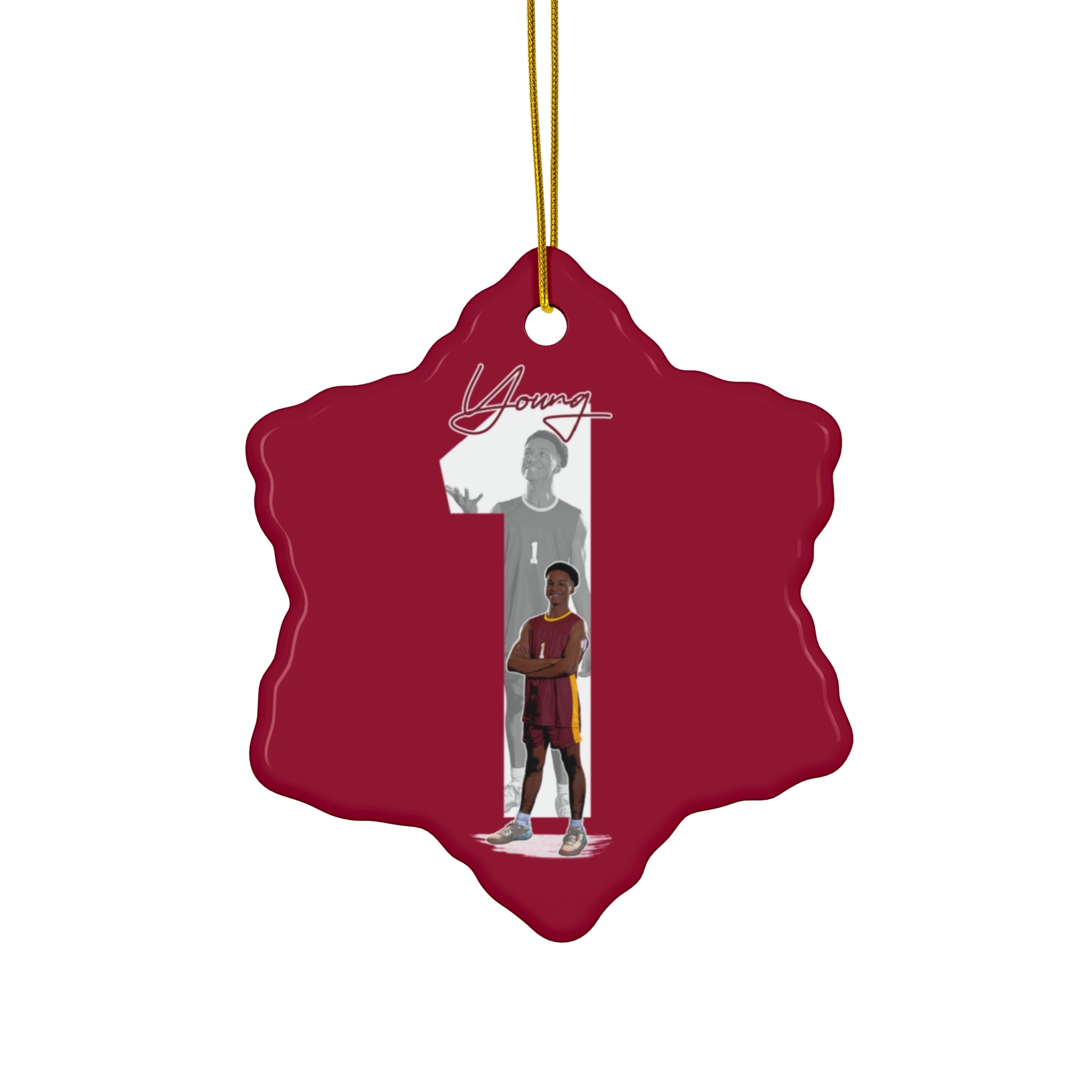 Ron Young Ceramic Ornament