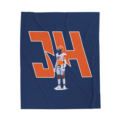 Jordyn Hughes Velveteen Plush Blanket