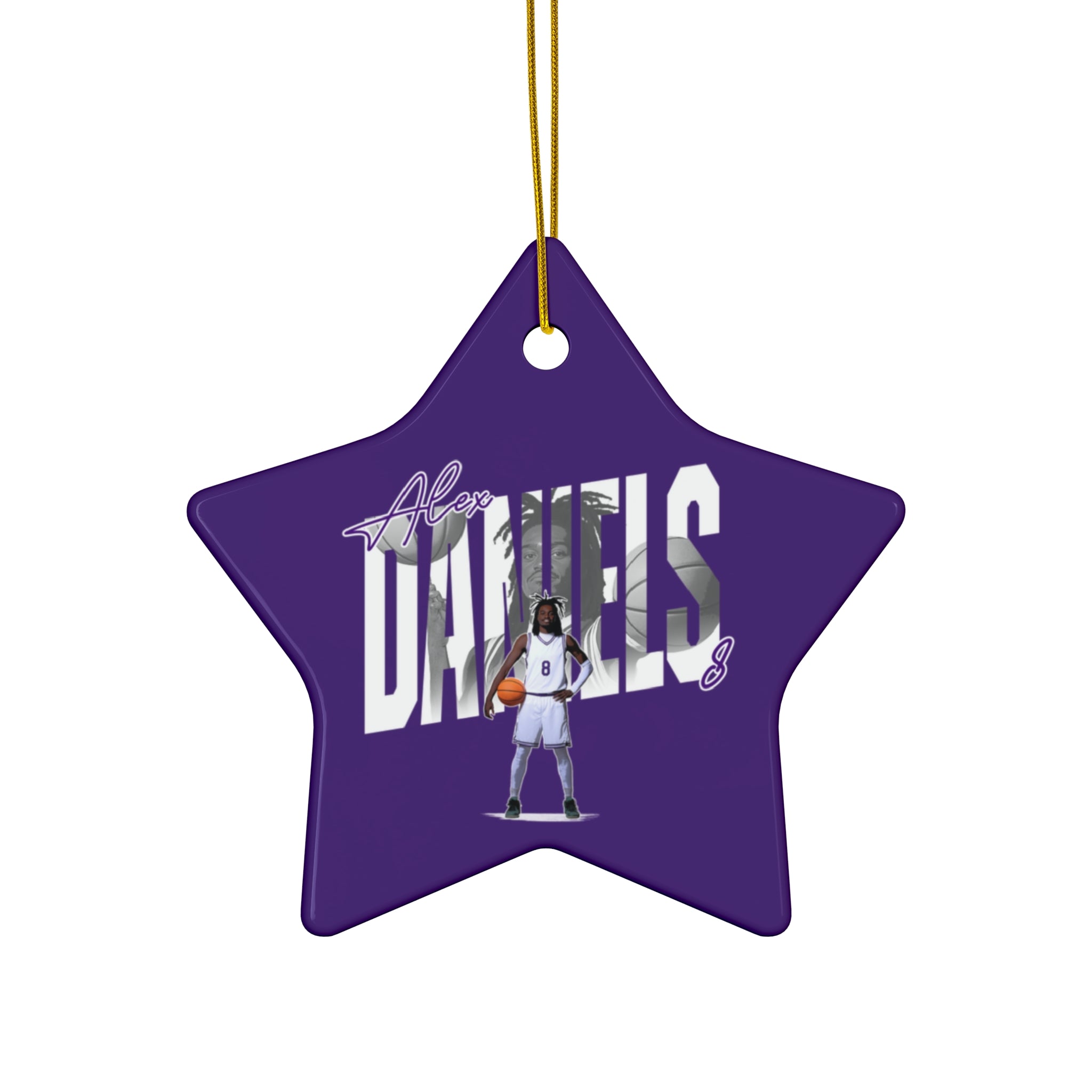 Alex Daniels Ceramic Ornament