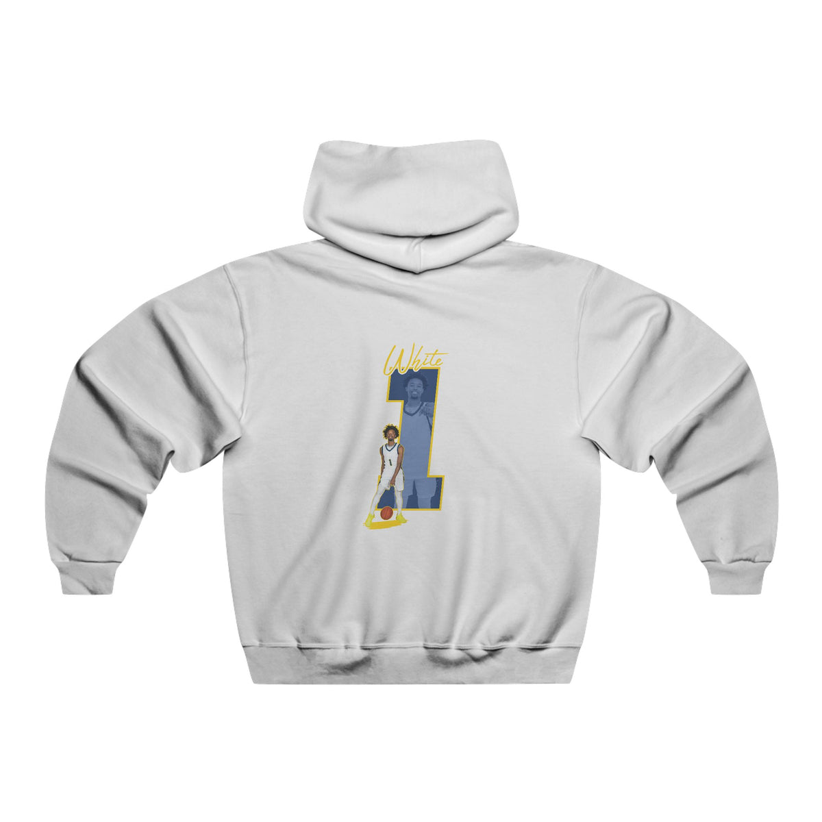 Rapheal White Vintage Hoodie