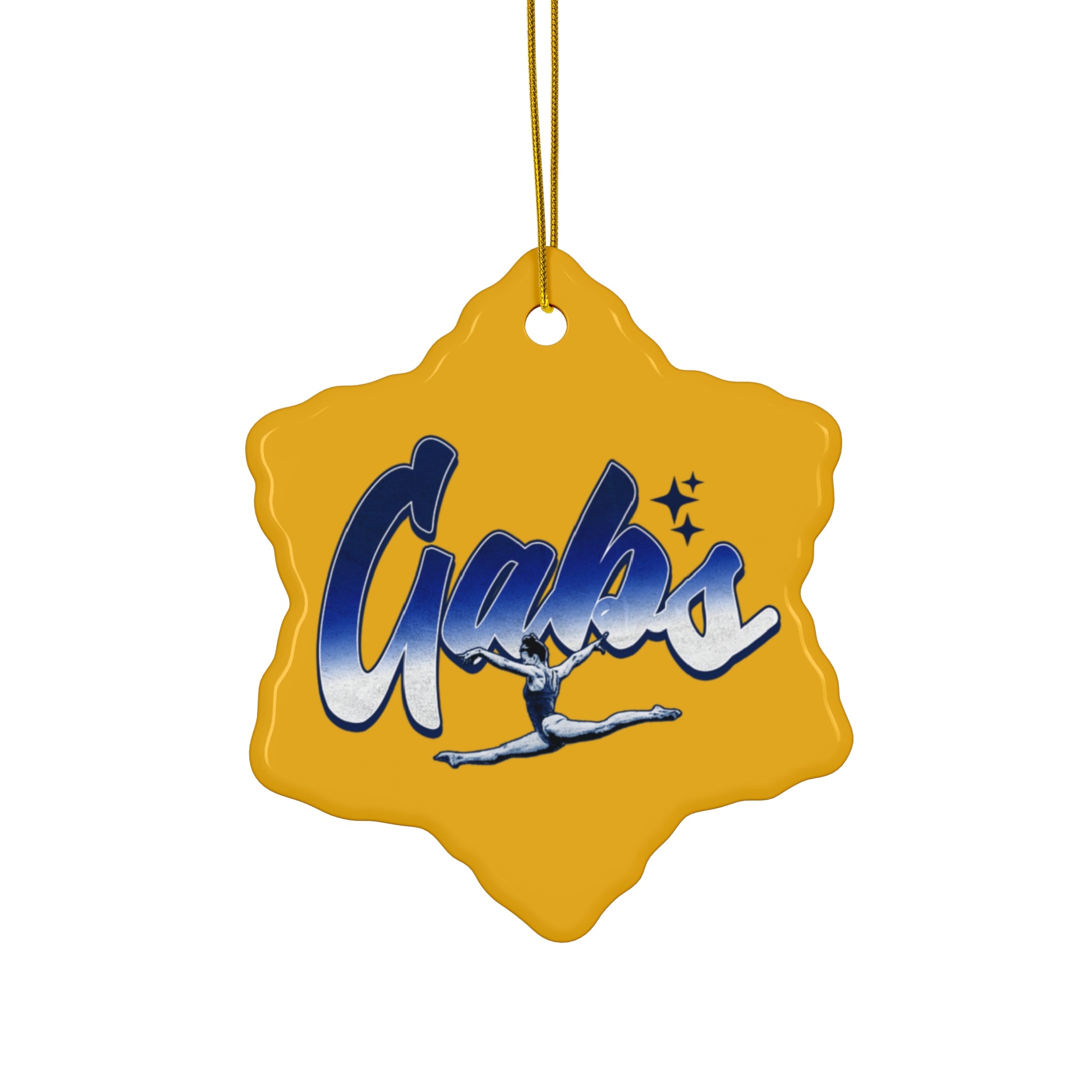 Gabby Riley Ceramic Ornament