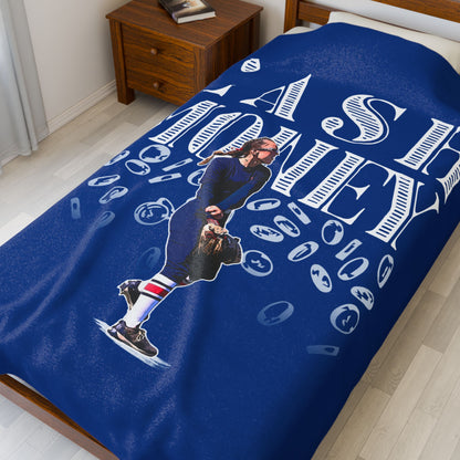 Cassidy Patterson Velveteen Plush Blanket