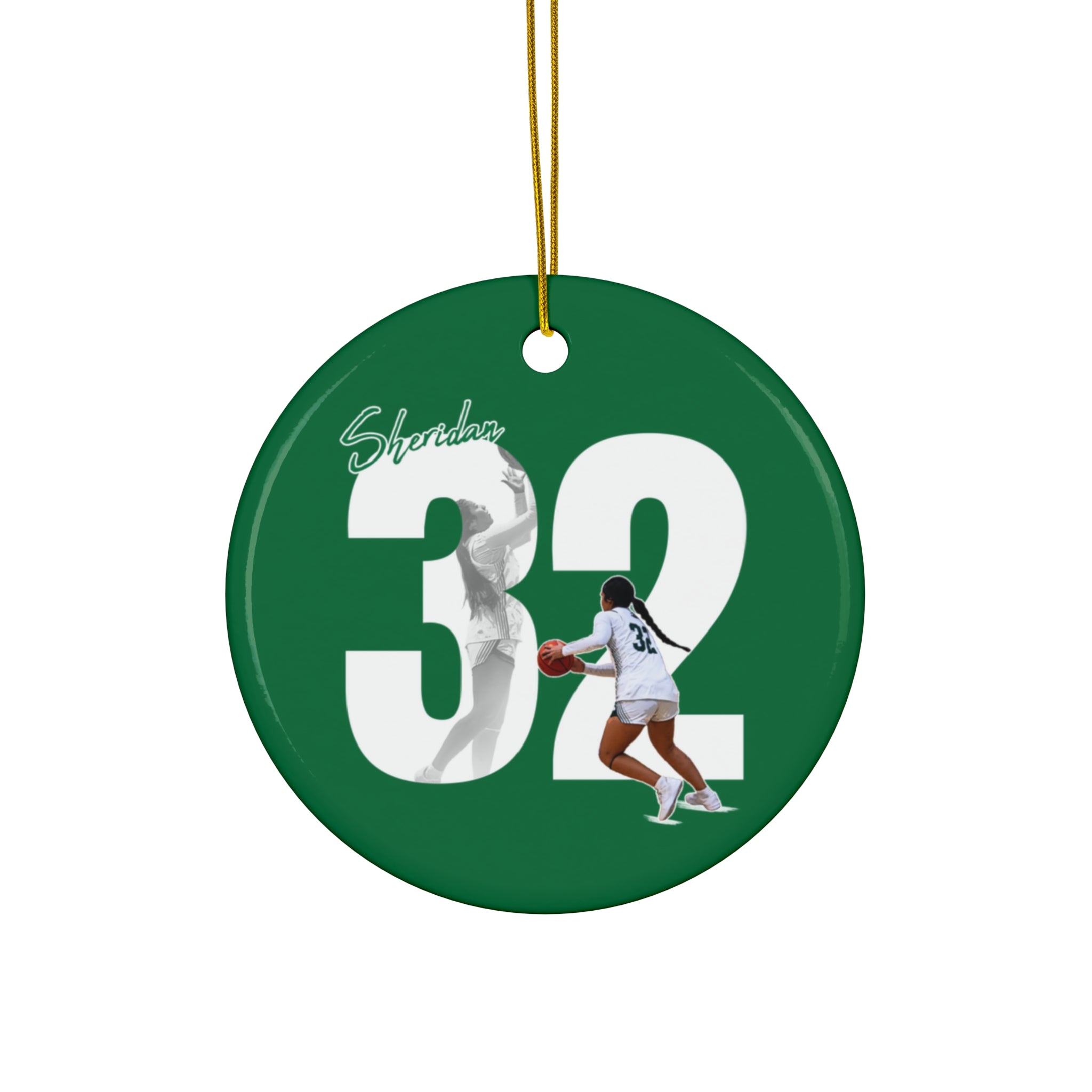 Jordyn Sheridan Ceramic Ornament