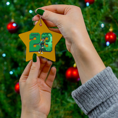 Kamryn Kamzik Ceramic Ornament
