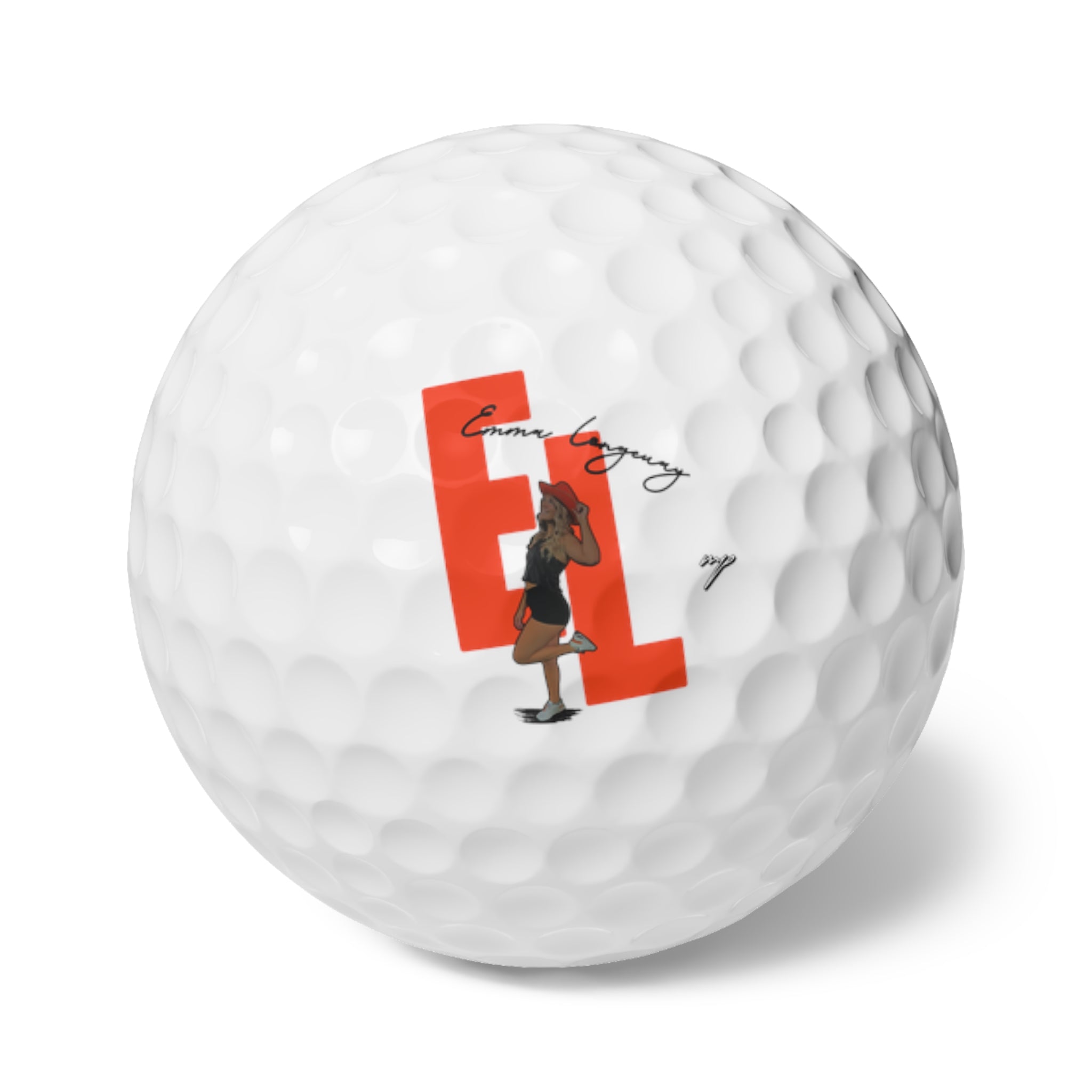 Emma Longeuay Golf Balls, 6pc