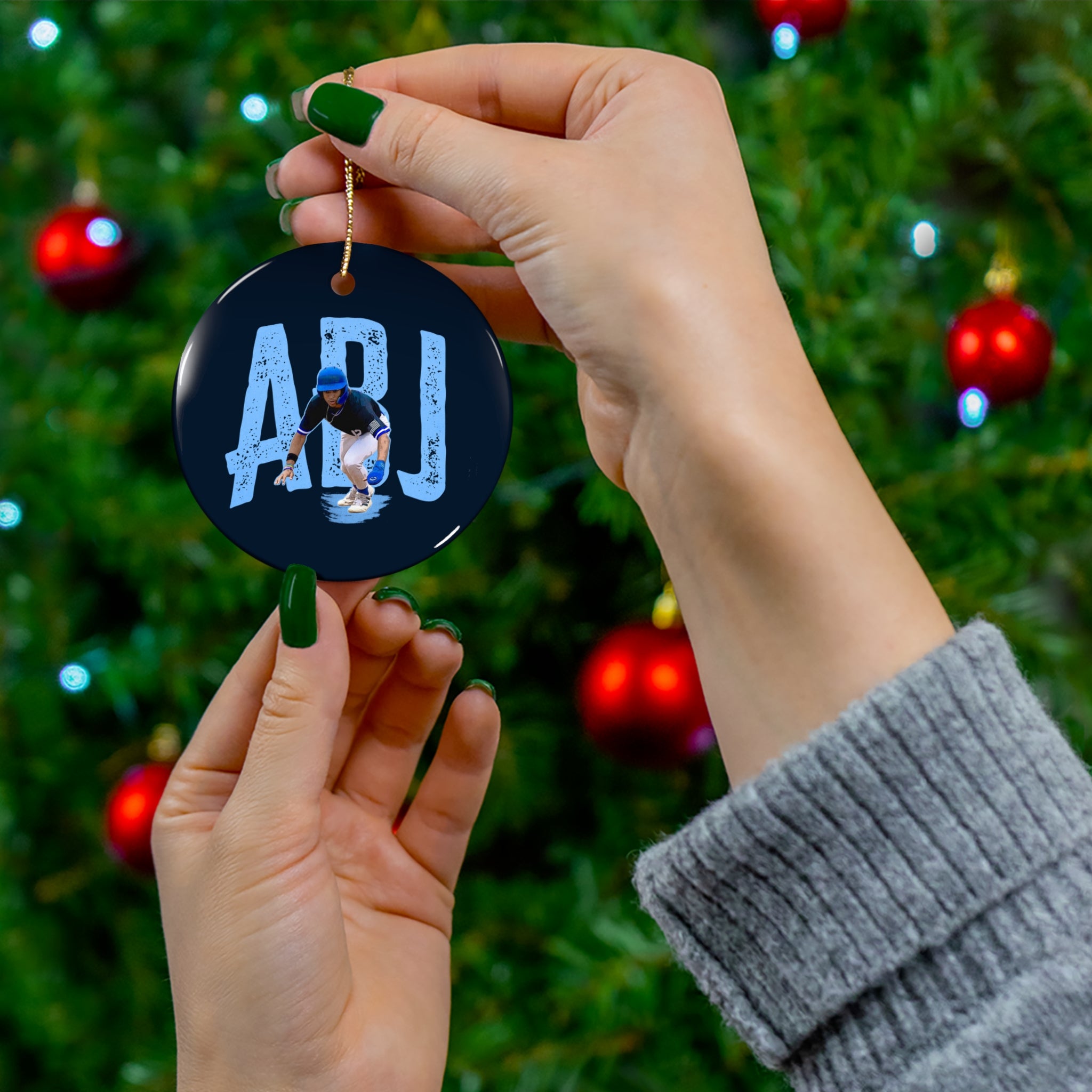 Alexander Brown Johnson Ceramic Ornament