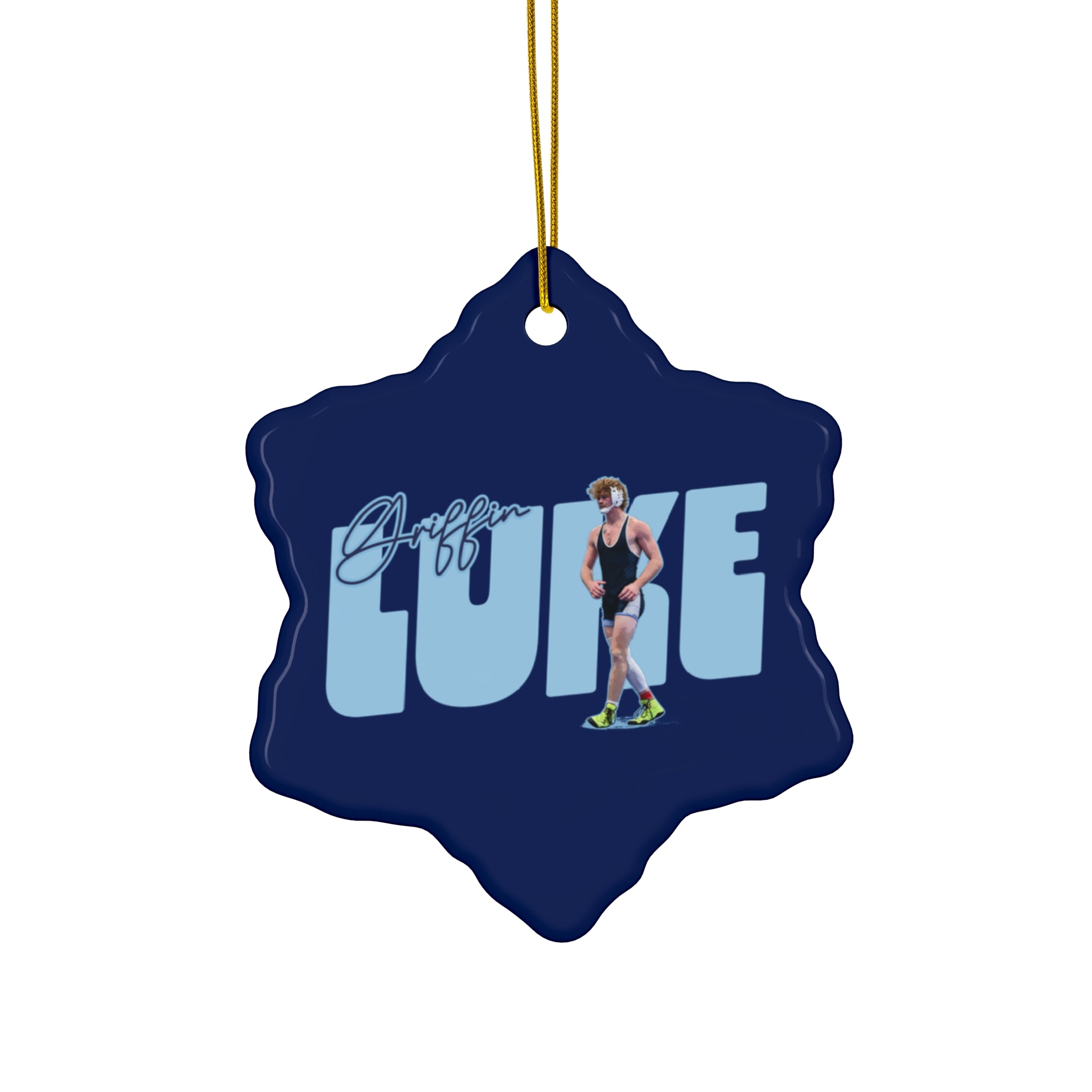 Griffin Luke Ceramic Ornament