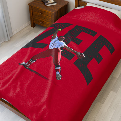 Dezaria Johnson Velveteen Plush Blanket