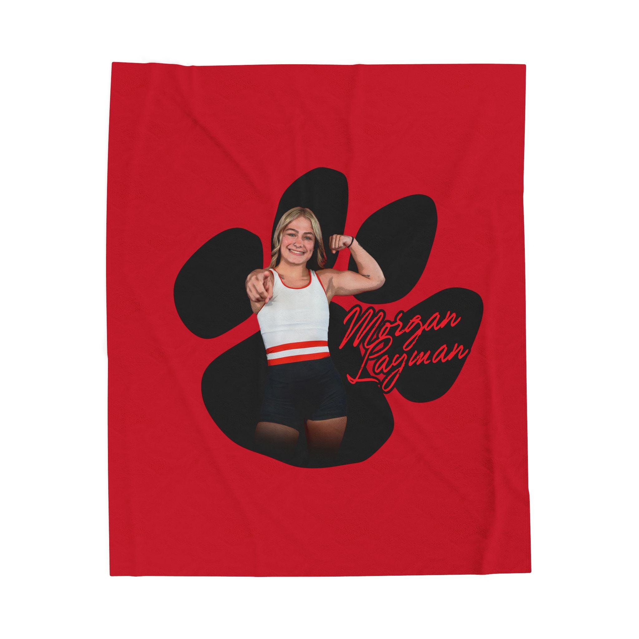 Morgan Layman Velveteen Plush Blanket