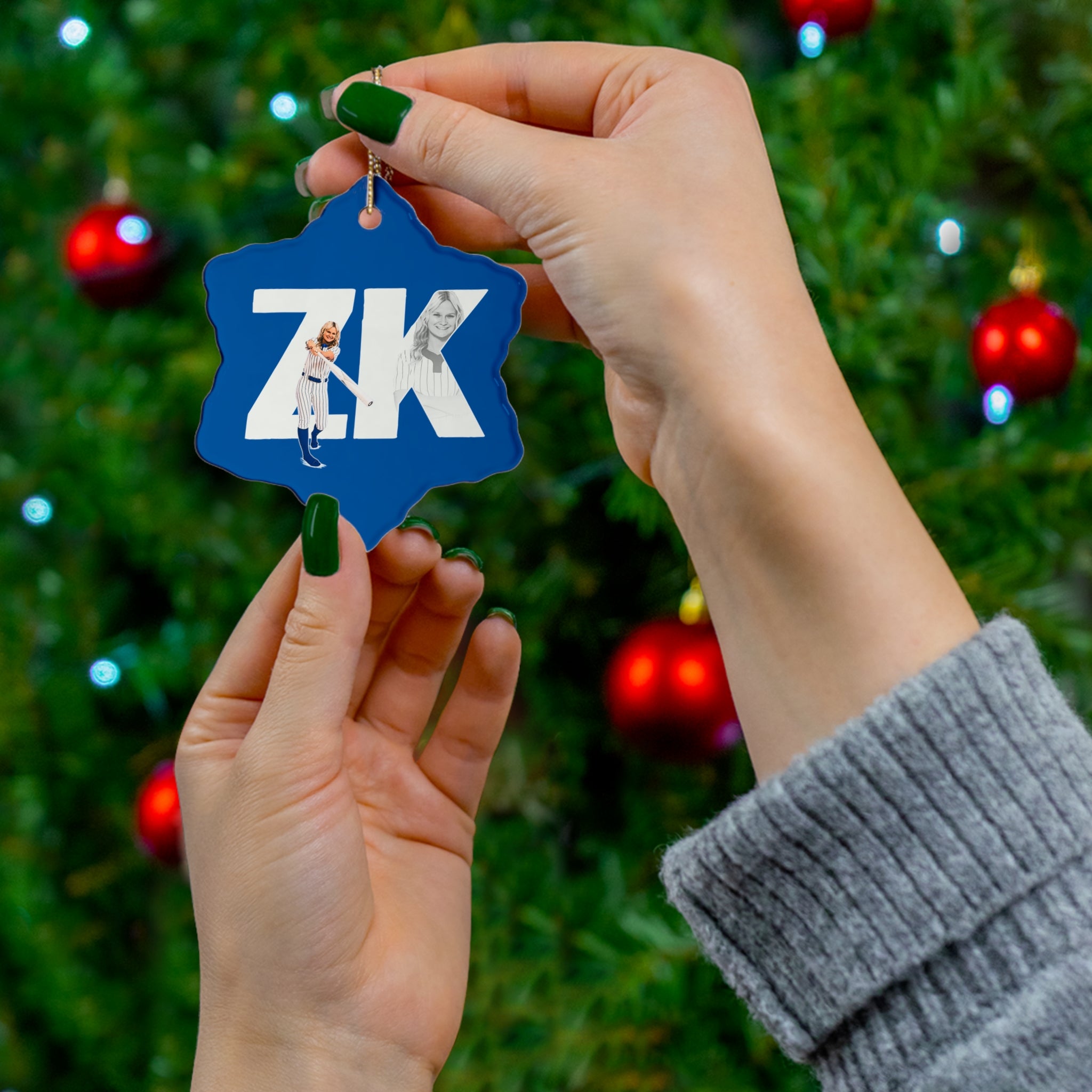 Zoey Greenwood Ceramic Ornament