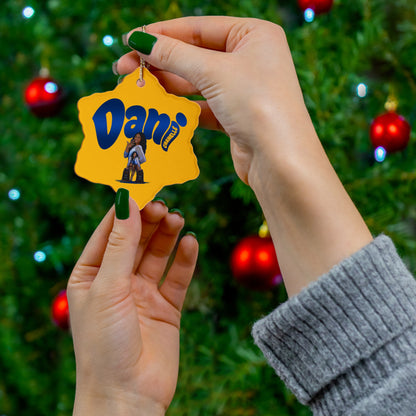 Dani Chanelle Fuertez Ceramic Ornament