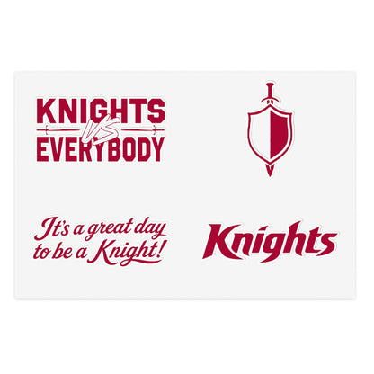 Knights Sticker Sheet