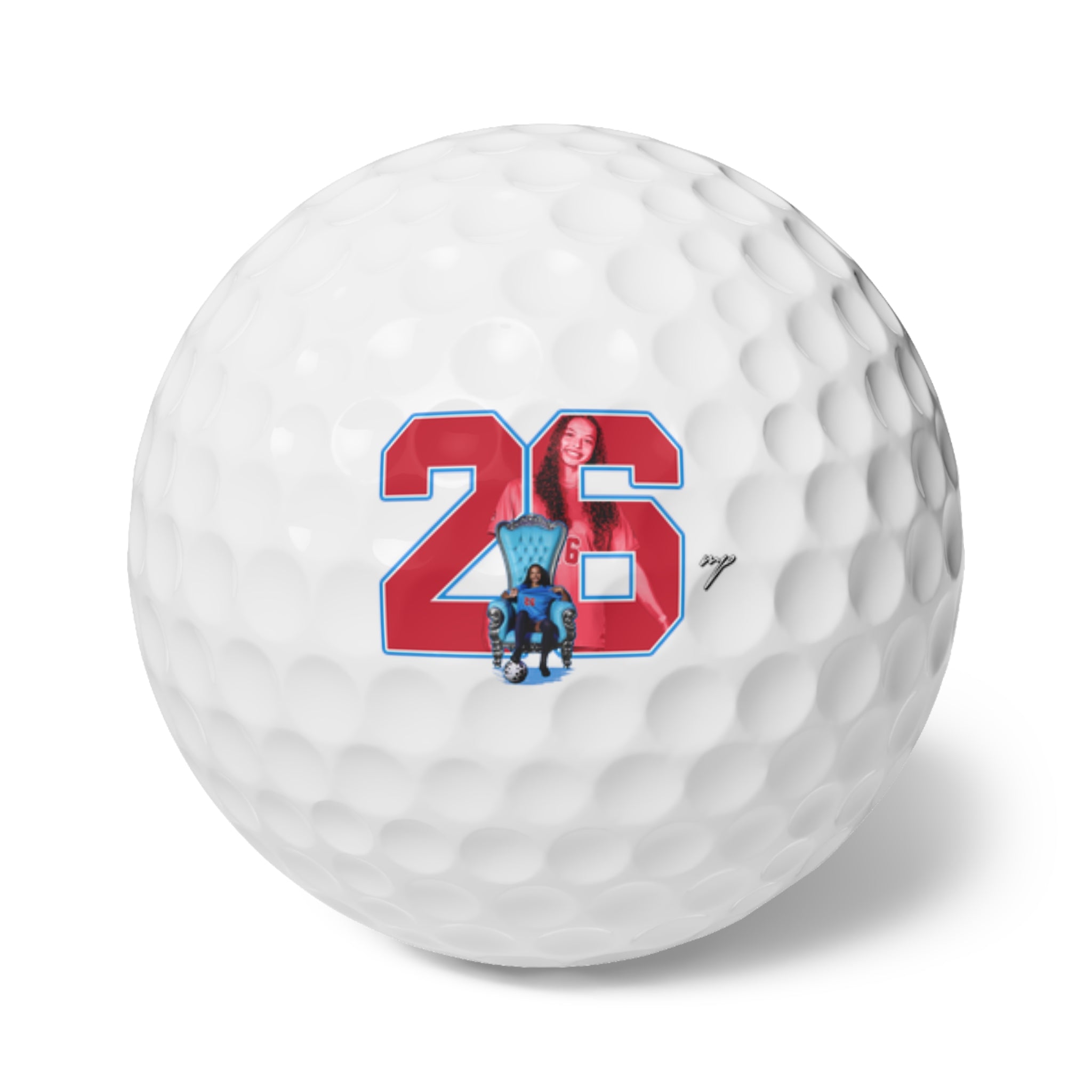 Allison Kolski Golf Balls, 6pc