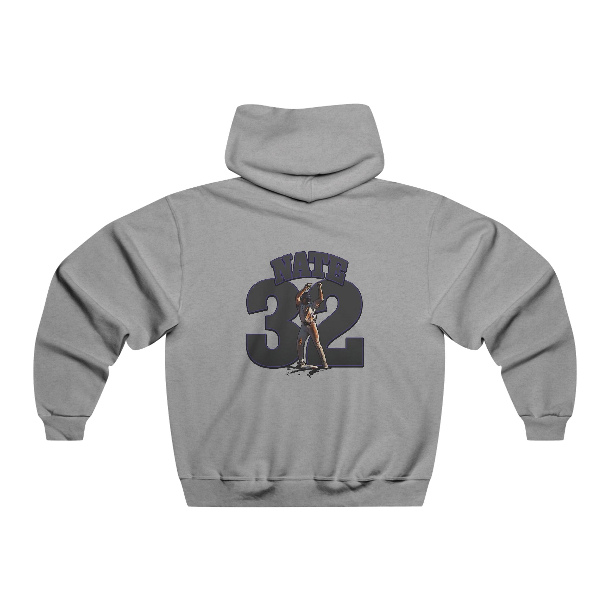Nathan Negre Vintage Hoodie